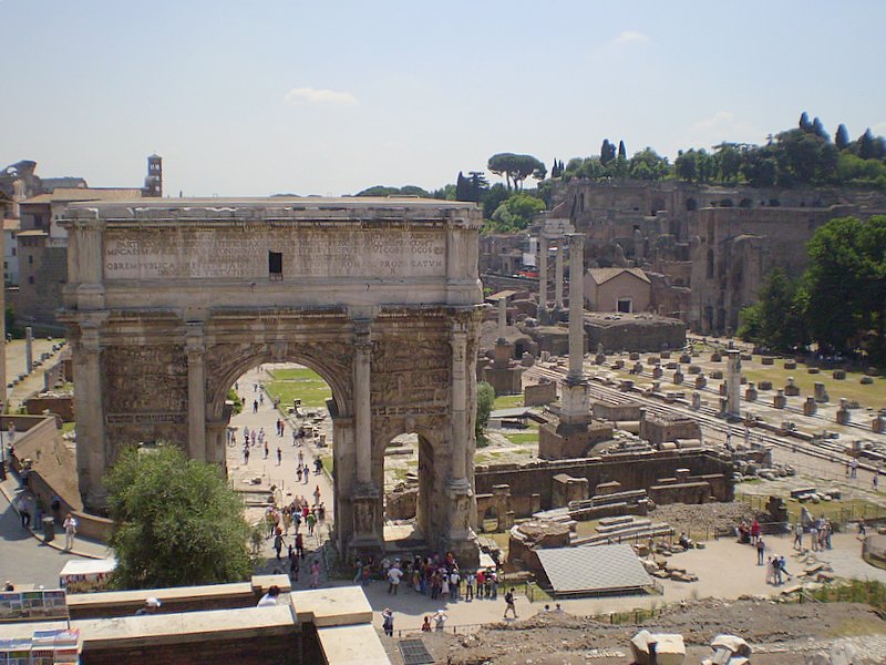 97 - ROMA - ruinas romanas - 21/05