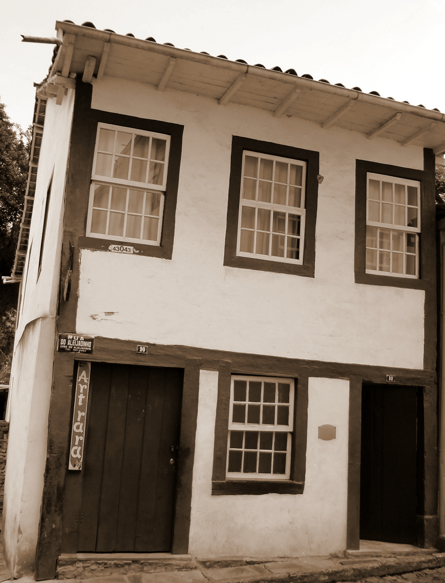 casa aleiljadinho, 2