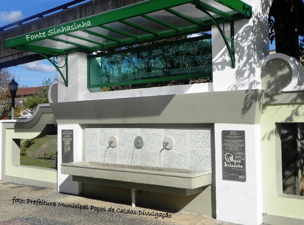 fonte sinhazinha; foto prefeitura poços de caldas#divulgação