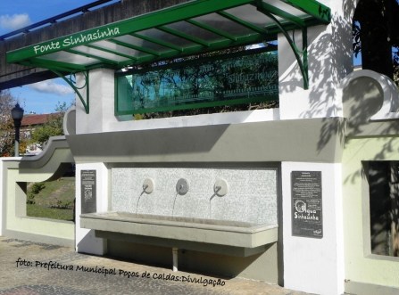 fonte sinhazinha; foto prefeitura poços de caldas#divulgação